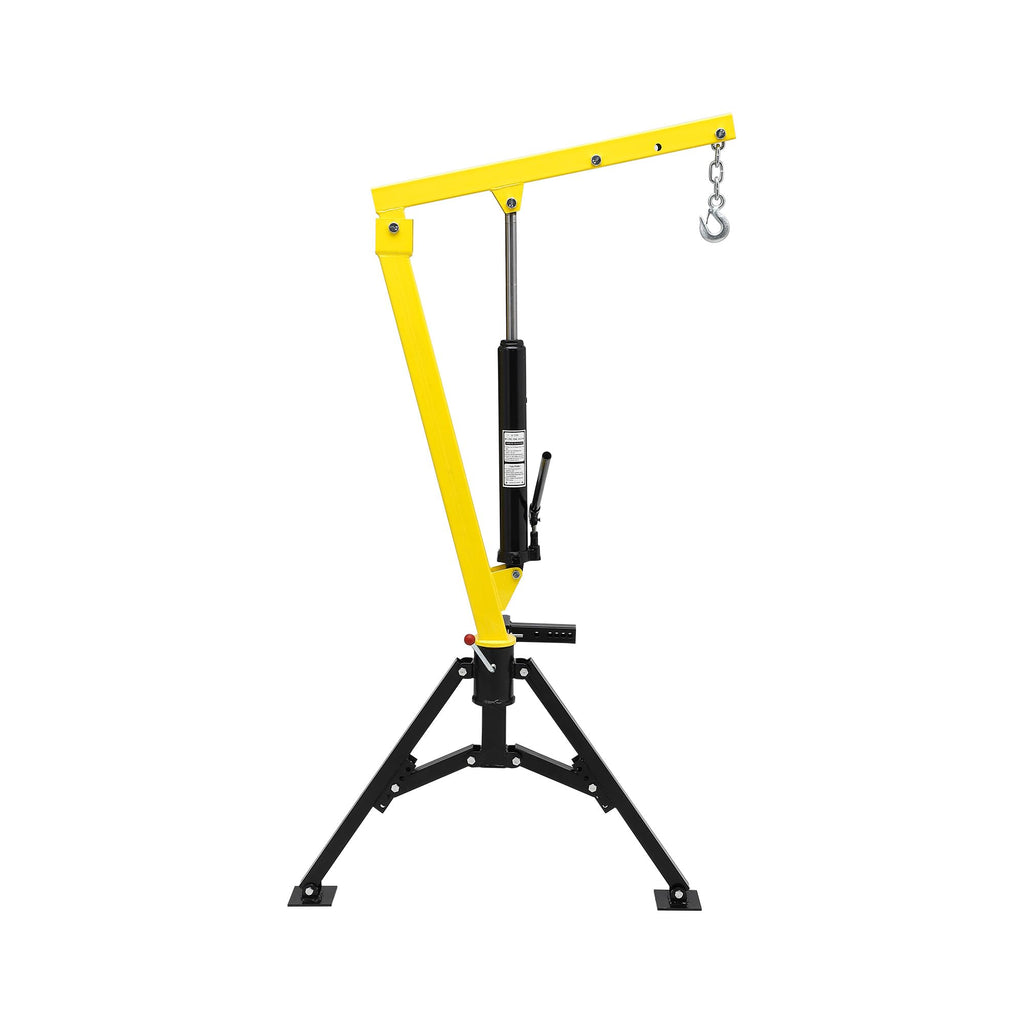 Hydraulic Swivel Hitch Mounted Truck Crane 1000 LBS Capacity O118537