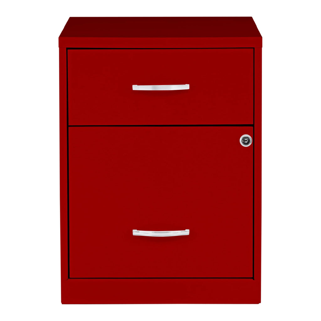 2 Drawer Locking Steel Filing Cabinet D455
