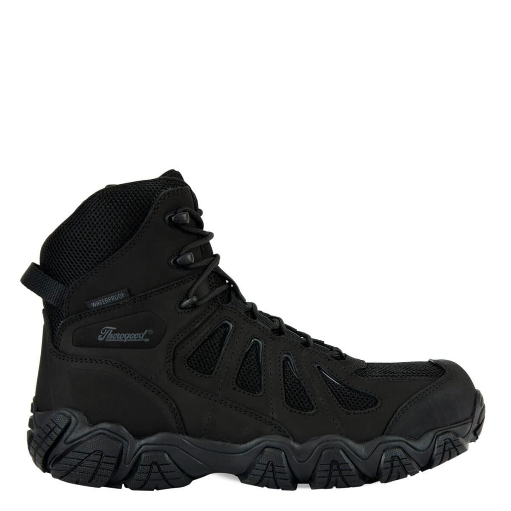 6” Waterproof Side-Zip Tactical Hiking Boots Y882