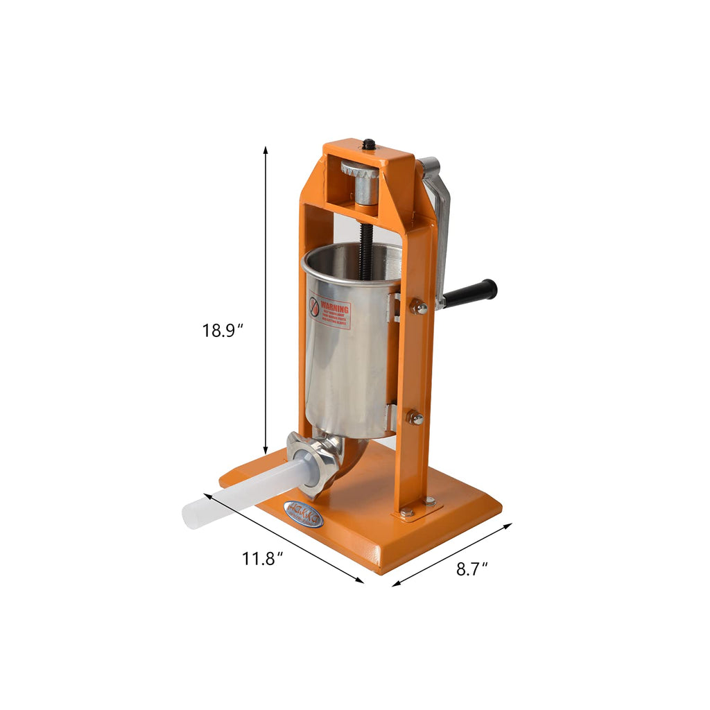 Sausage Stuffer and Vertical Sausage Maker 7Lb/3L X192572