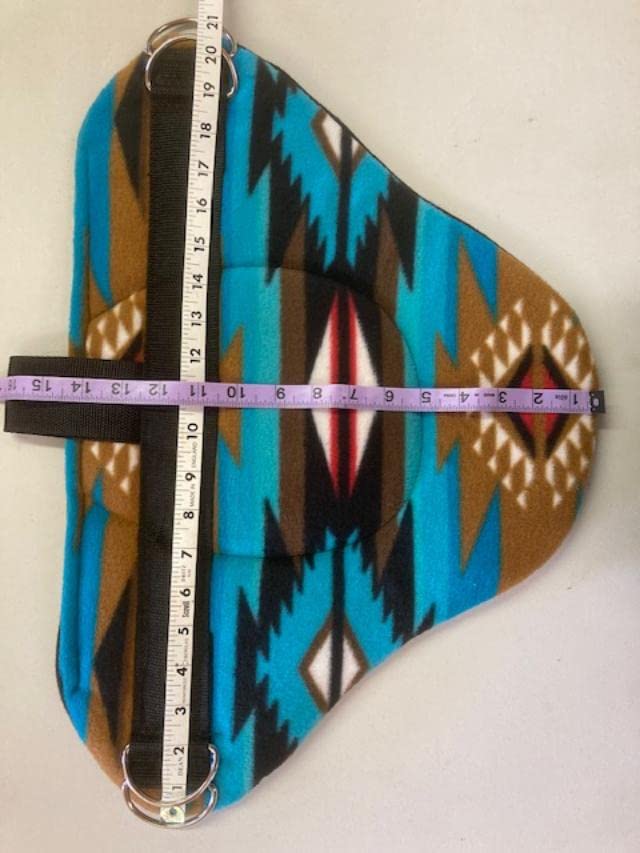 Turquoise Saddle Pad Set D907