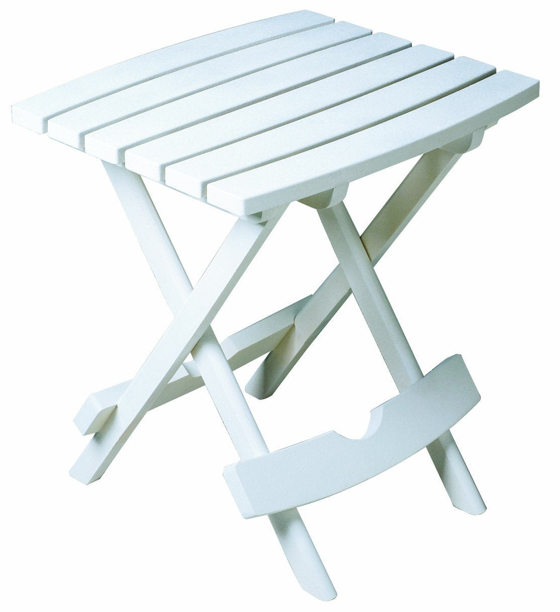 Plastic Quik-Fold Side Table White P101455