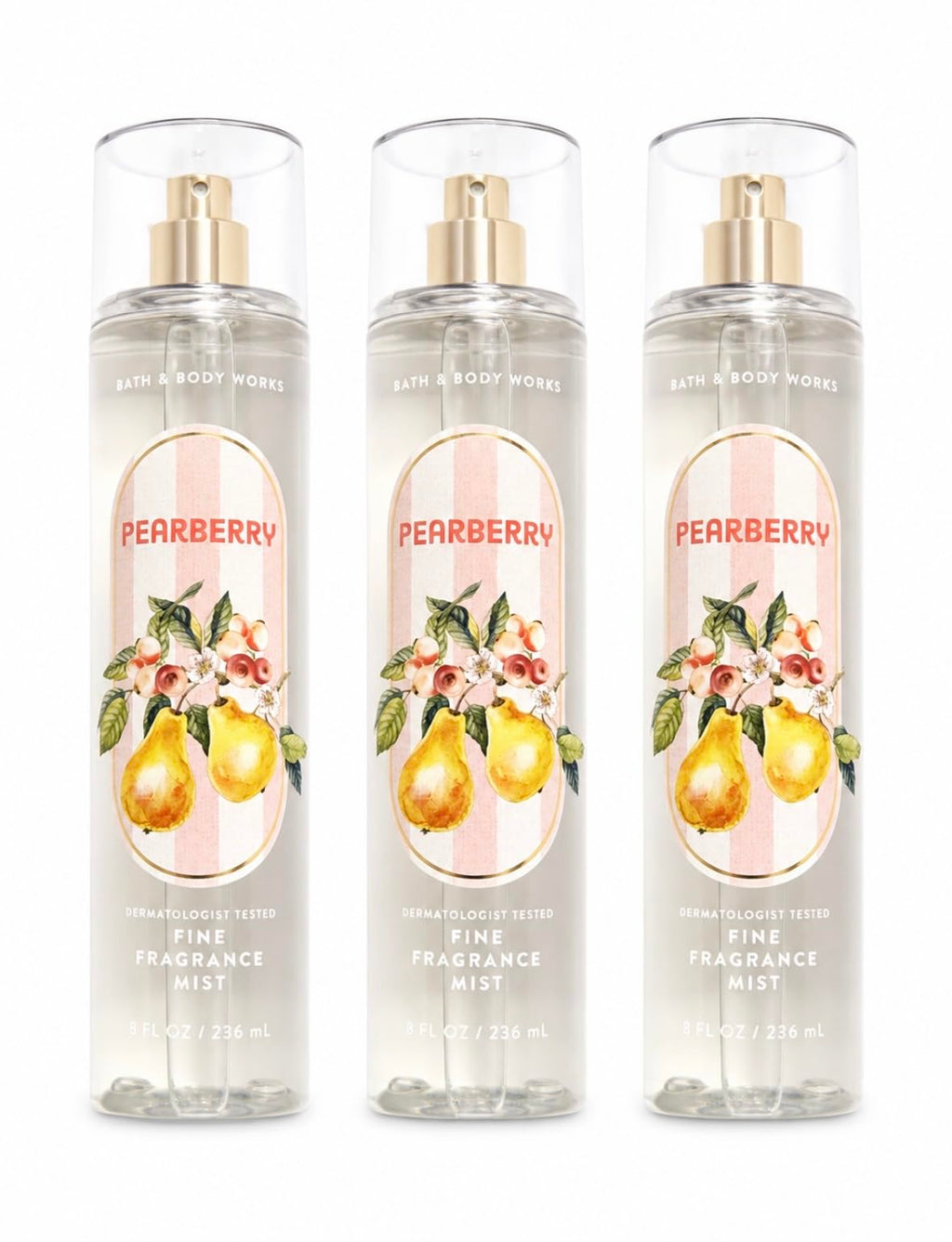 Pearberry Fine Fragrance Mist 8 Oz Pack of 3 O83459