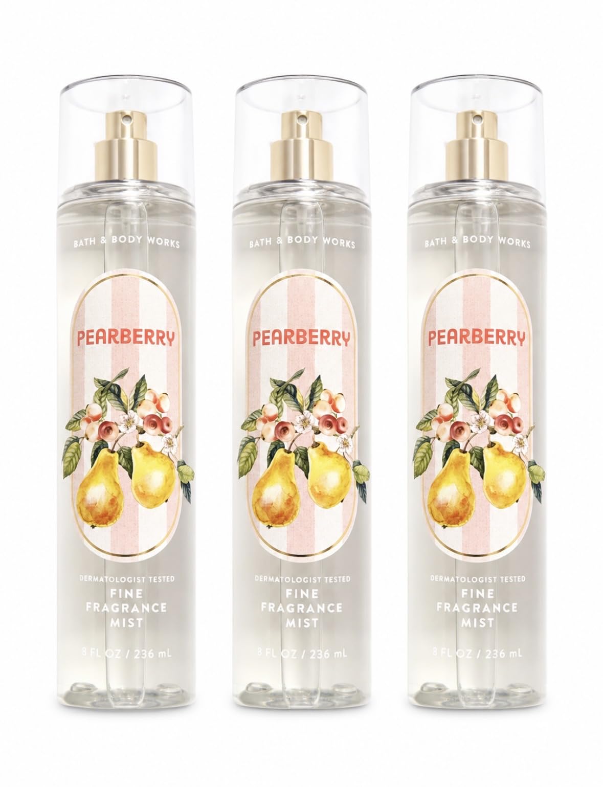 Pearberry Fine Fragrance Mist 8 Oz Pack of 3 O83459