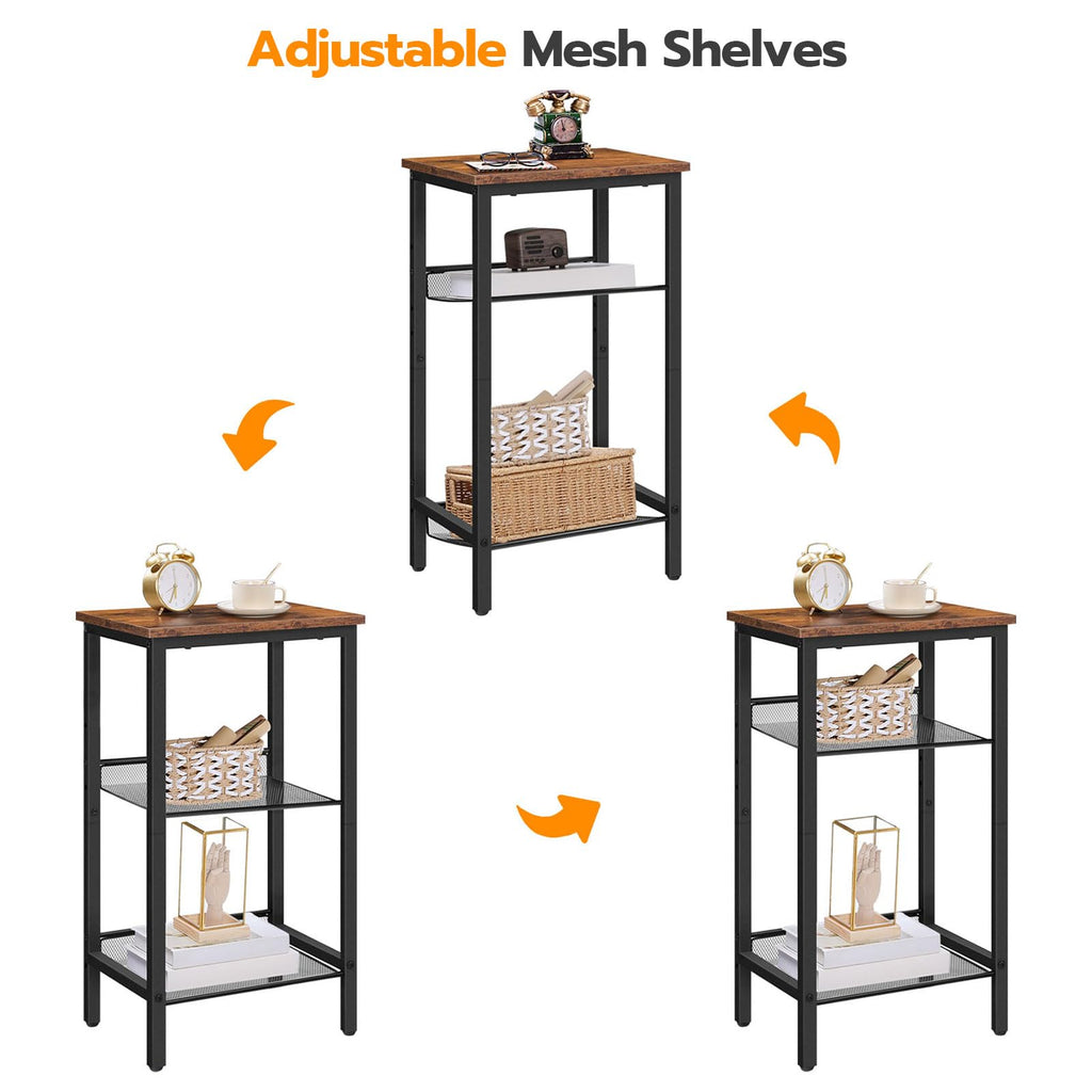 Tall 3-Tier Side Table E40776