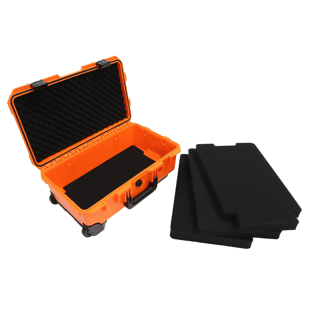 22" Weatherproof Hard Camera Case with Foam B9777