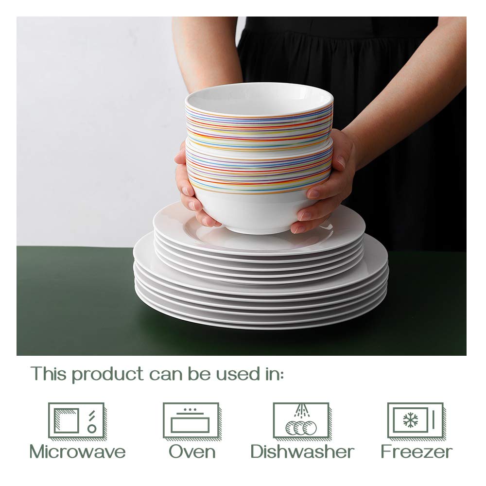 5.8" 30 Ounces Ceramic Bowls Set of 4 J87721