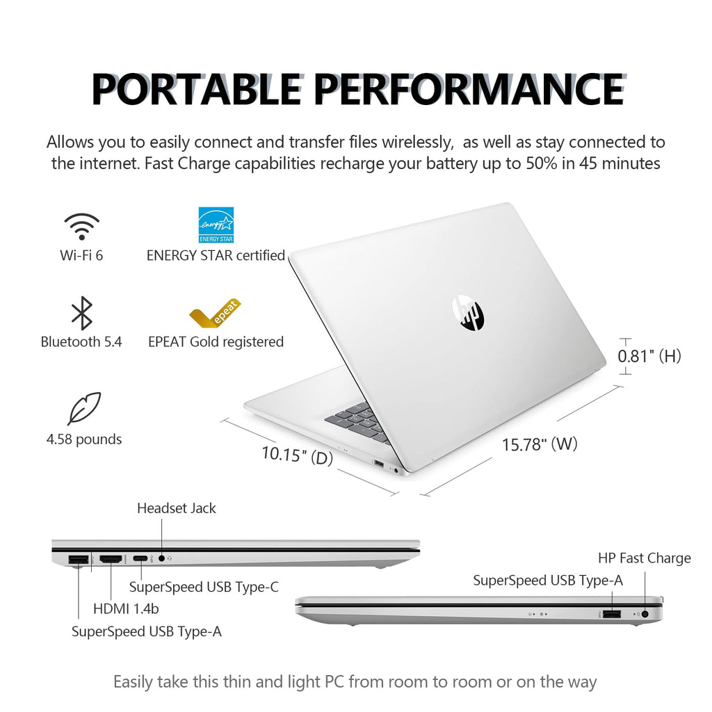 17.3" Touchscreen Laptop, Ryzen 5, 32GB RAM 1TB SSD V834
