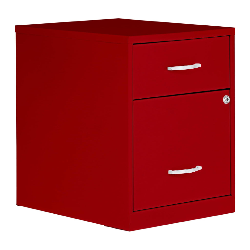 2 Drawer Locking Steel Filing Cabinet D455