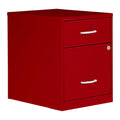 2 Drawer Locking Steel Filing Cabinet D455