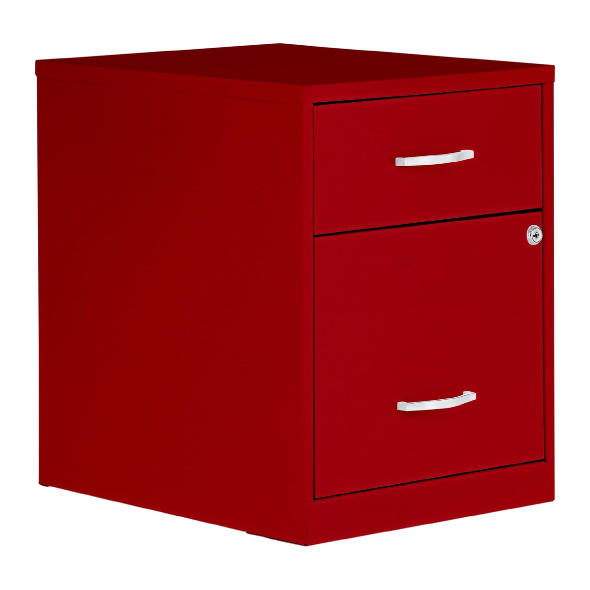 2 Drawer Locking Steel Filing Cabinet D455