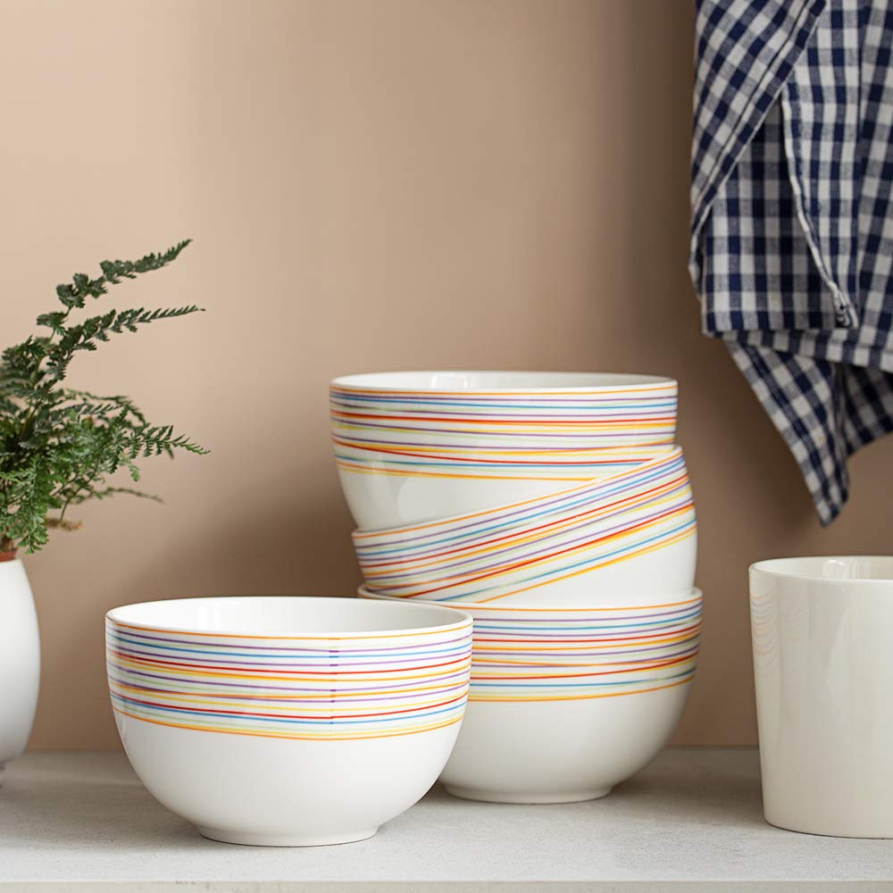 5.8" 30 Ounces Ceramic Bowls Set of 4 J87721