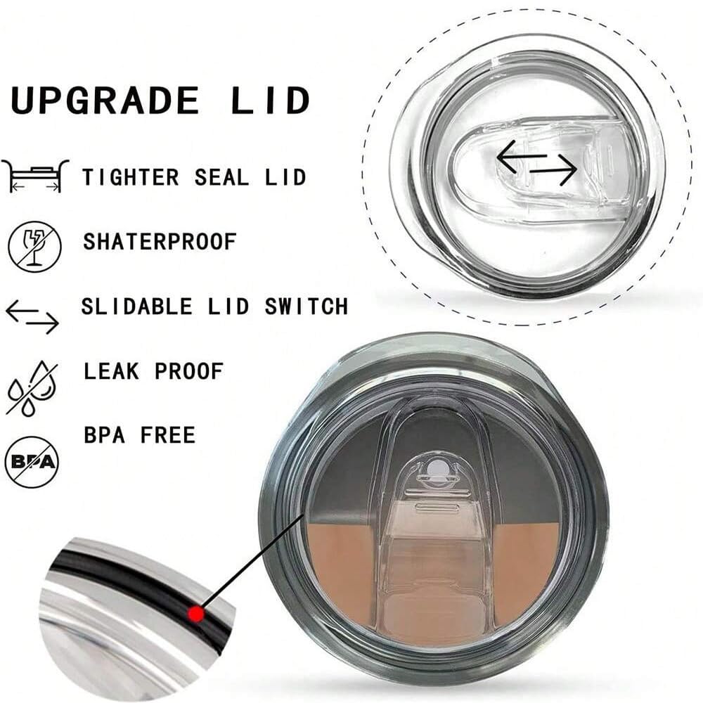 20oz Stainless Steel Insulated Tumbler with Lid & Straw P13218
