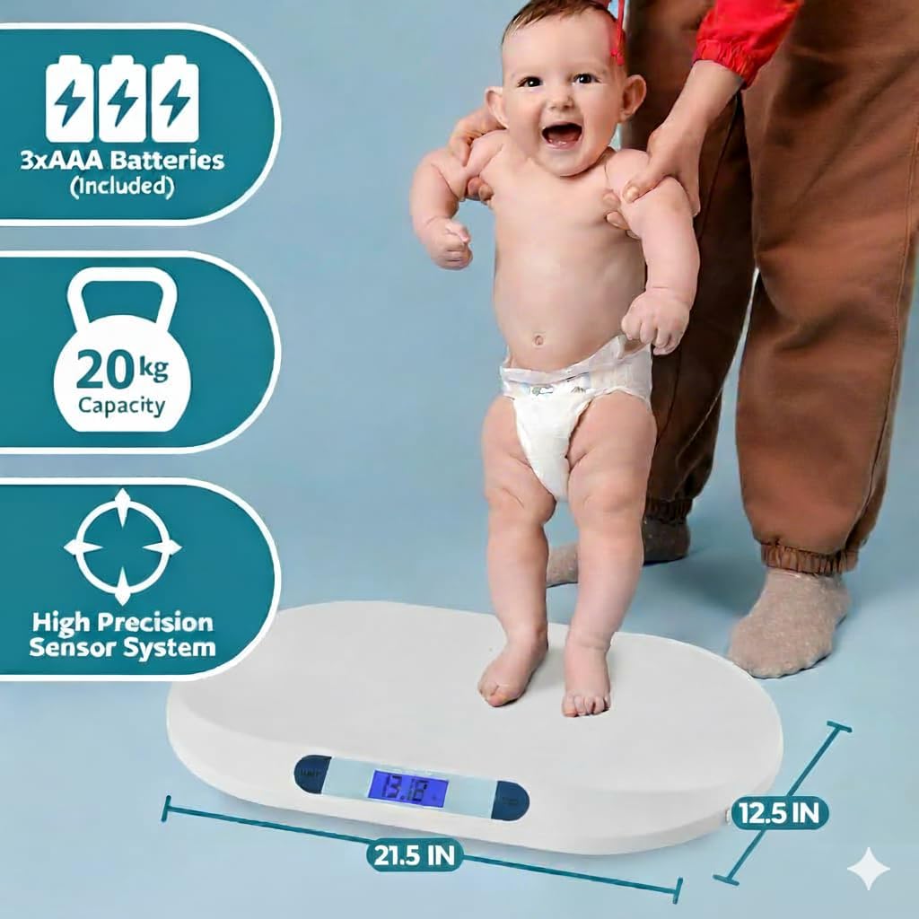 Baby & Pet Scale, 44 lb Capacity X162