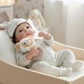 20-Inch Realistic Reborn Baby Doll with Hand-Rooted Hair Y4629