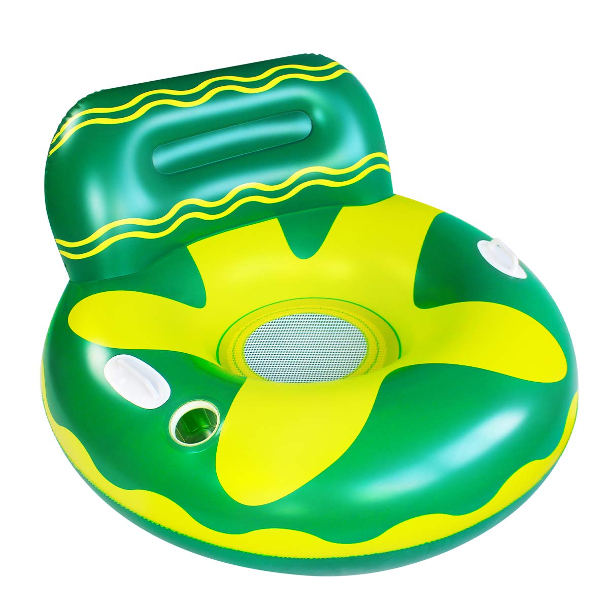 Pool Lounger Float with Cup Holder G8553