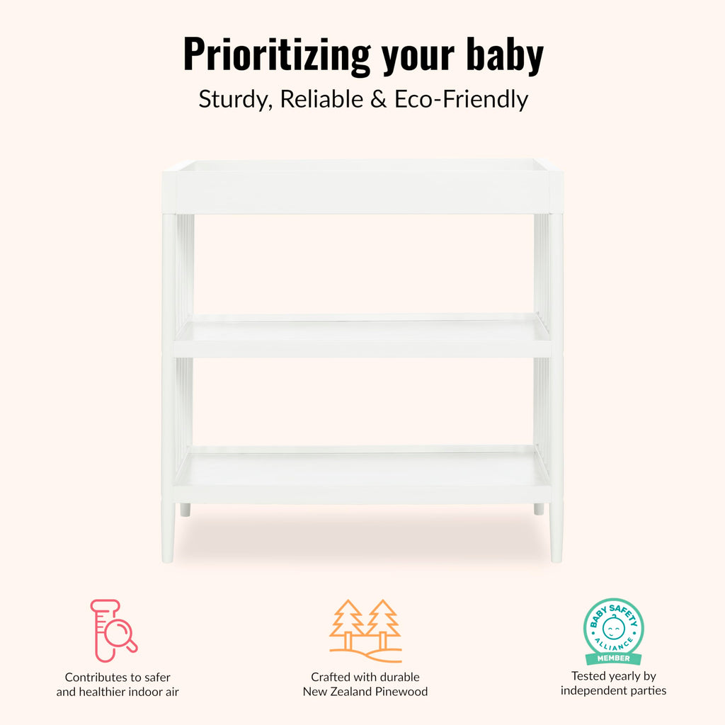 White Changing Table K198