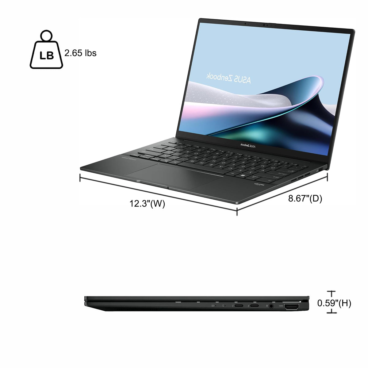 14" WUXGA OLED Touch Laptop 16GB RAM 512GB SSD G7801