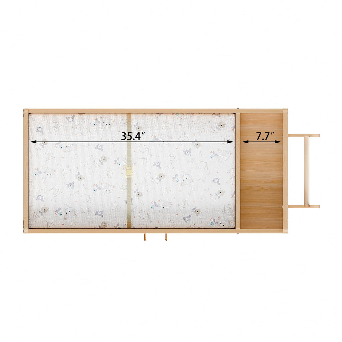 Daycare Changing Table with Storage & Changing Pad N872
