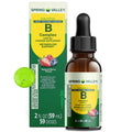 Liquid B-Complex with B12 Sublingual Berry Flavor 2 fl oz E222