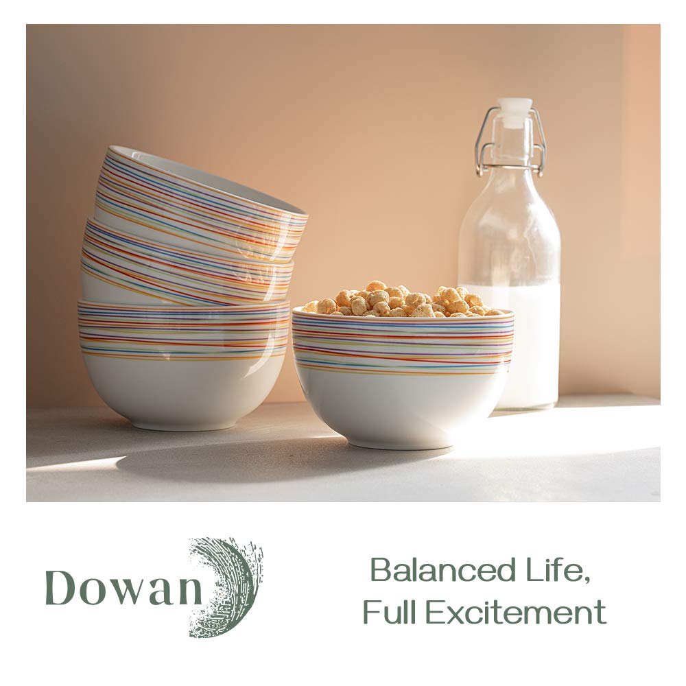 5.8" 30 Ounces Ceramic Bowls Set of 4 J87721