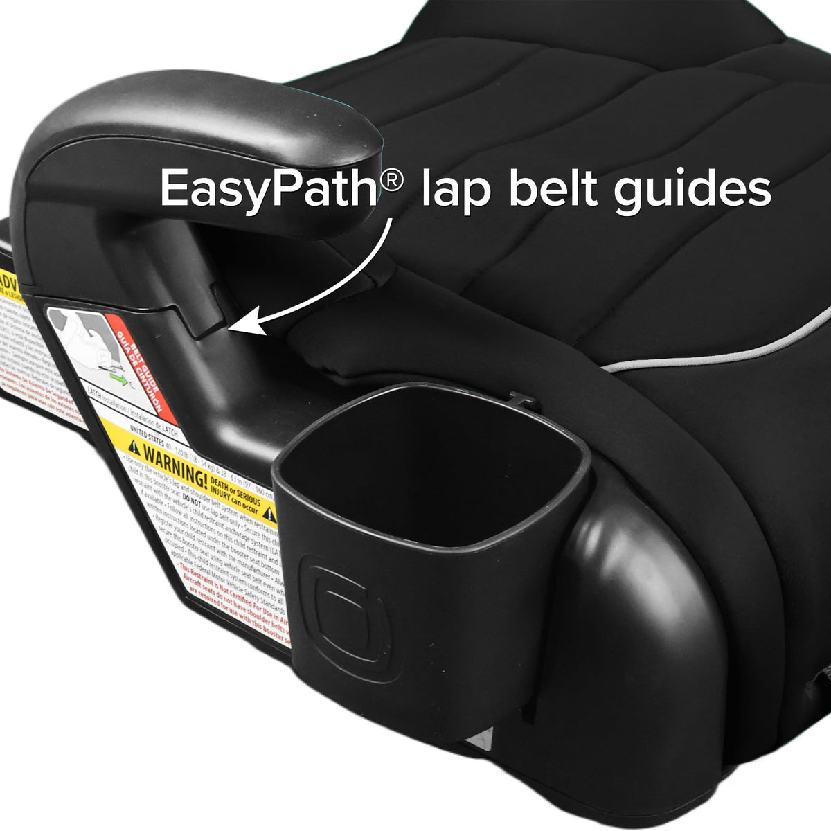Backless Booster for Children 40-120 lbs M793799