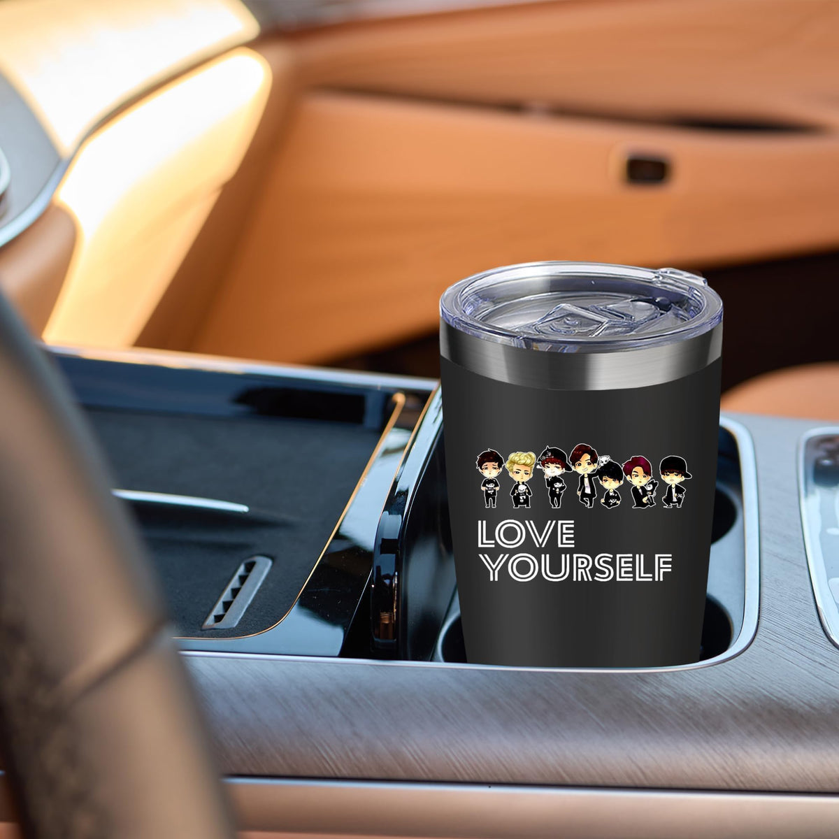 20oz Insulated Stainless Steel Tumbler with Lid I74202