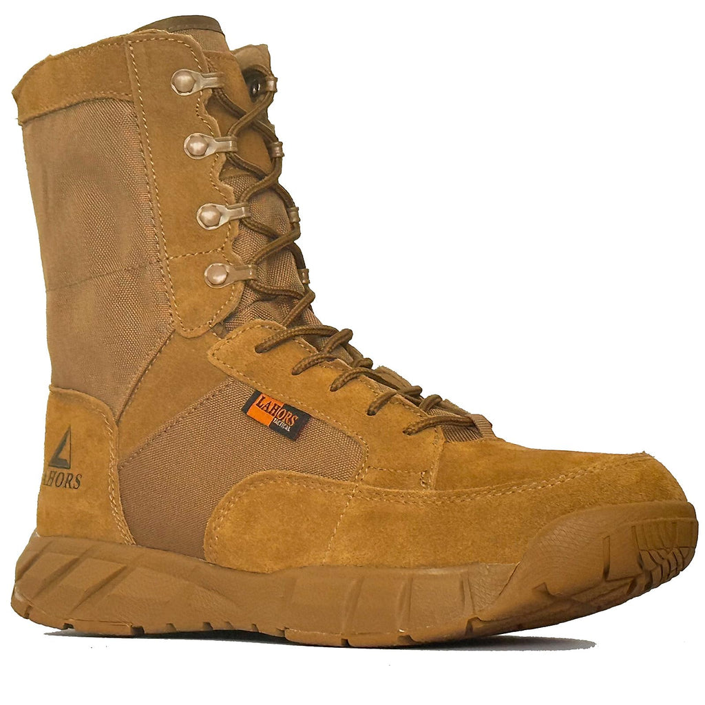 Coyote Brown Lace Up Tactical Boots X967