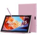10 Inch Android Tablet, 8GB RAM 32GB Storage, HD IPS Display, 6000mAh Battery, with Case & Stylus Pen F426