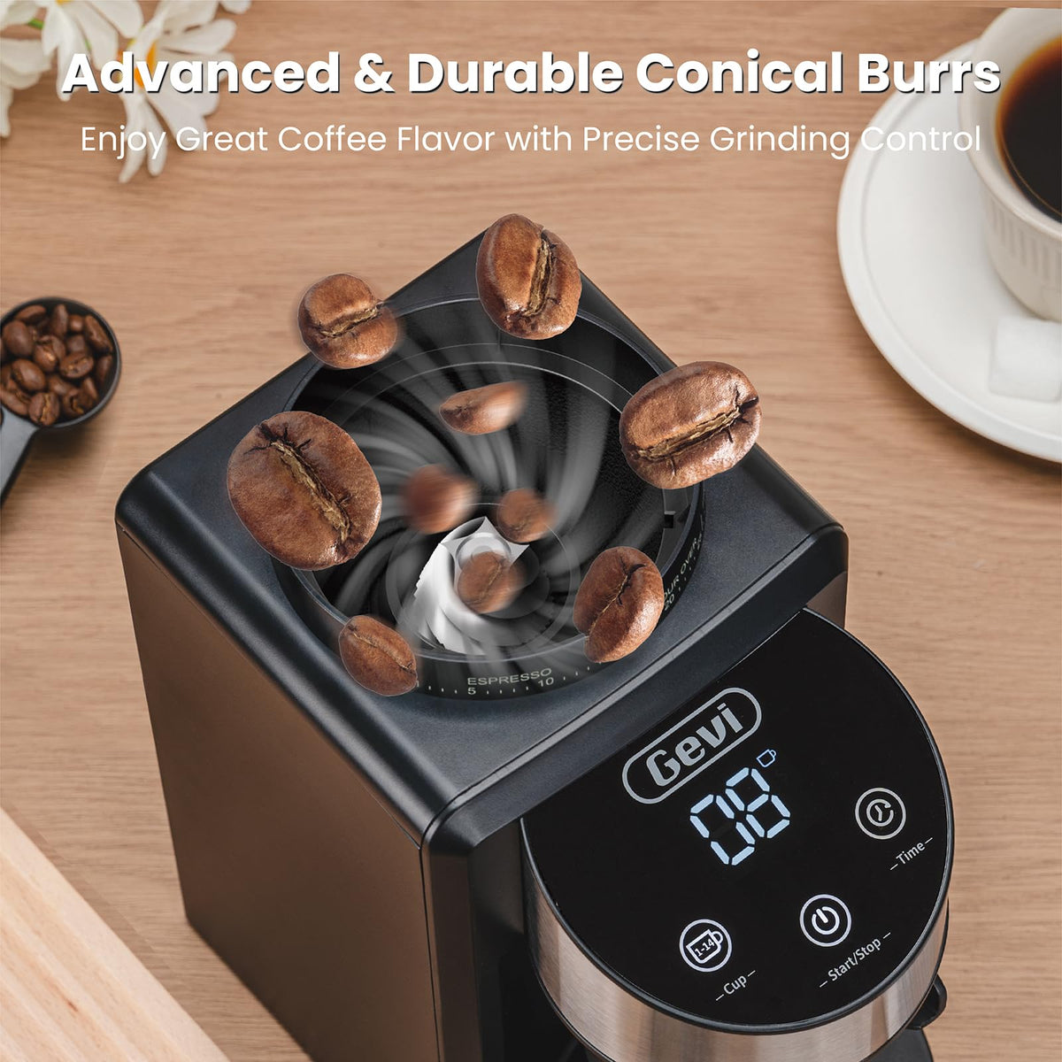 Black Burr Grinder 35 Settings V58662