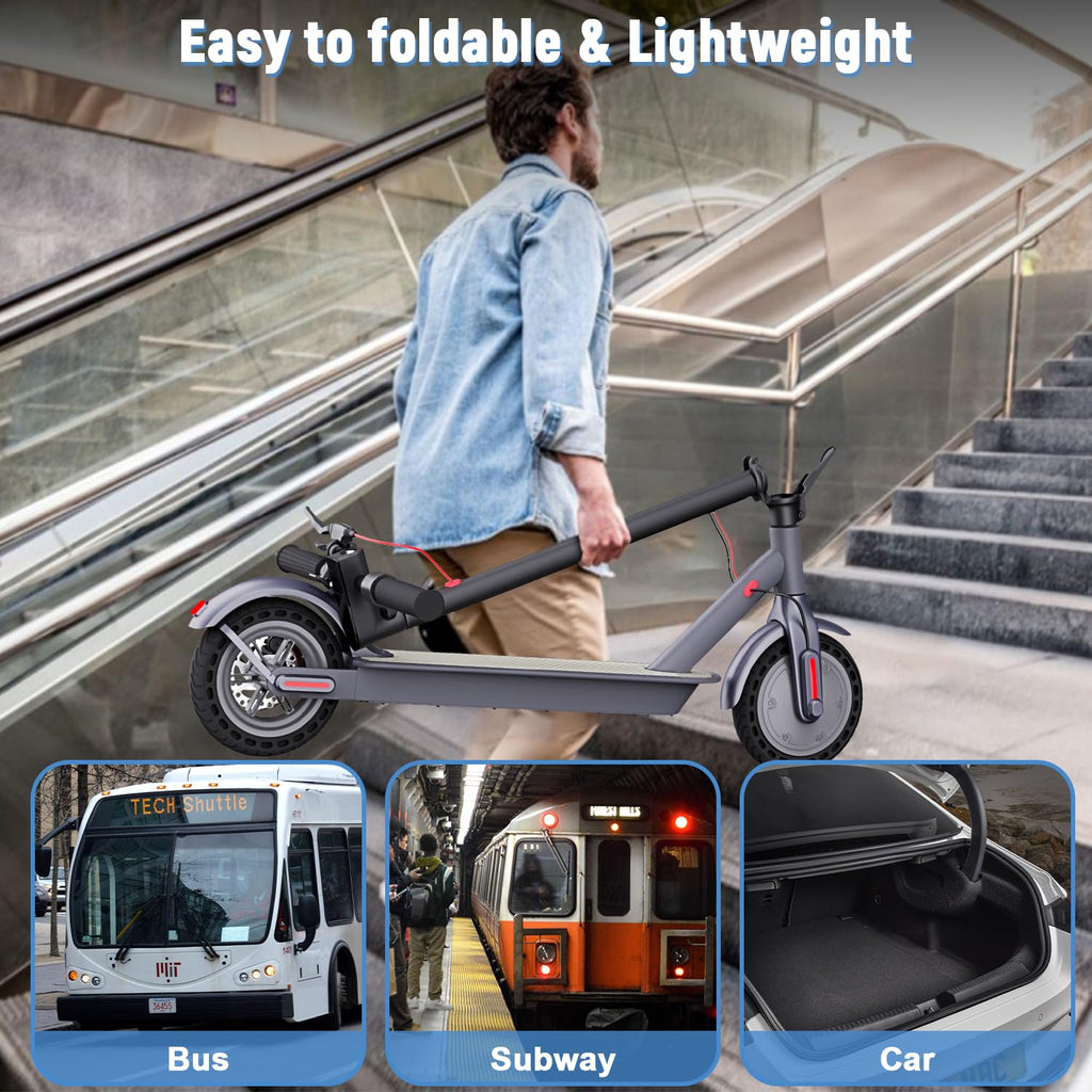 Electric Scooter 350W/500W Motor 8.5'' Solid Tire P18155