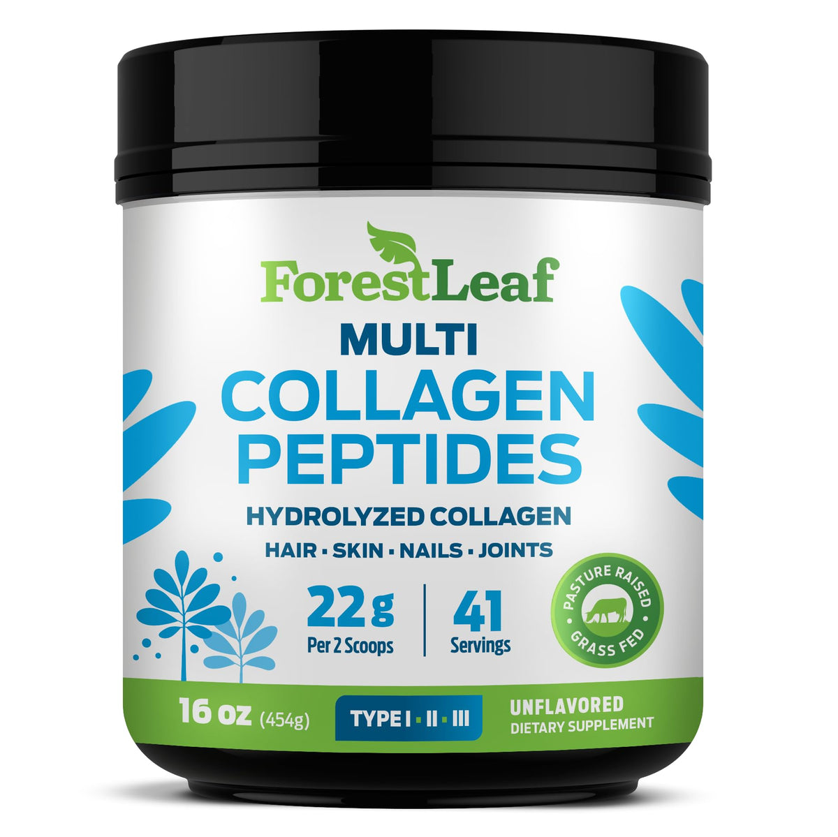 Unflavored Hydrolyzed Collagen Peptides Powder U18204