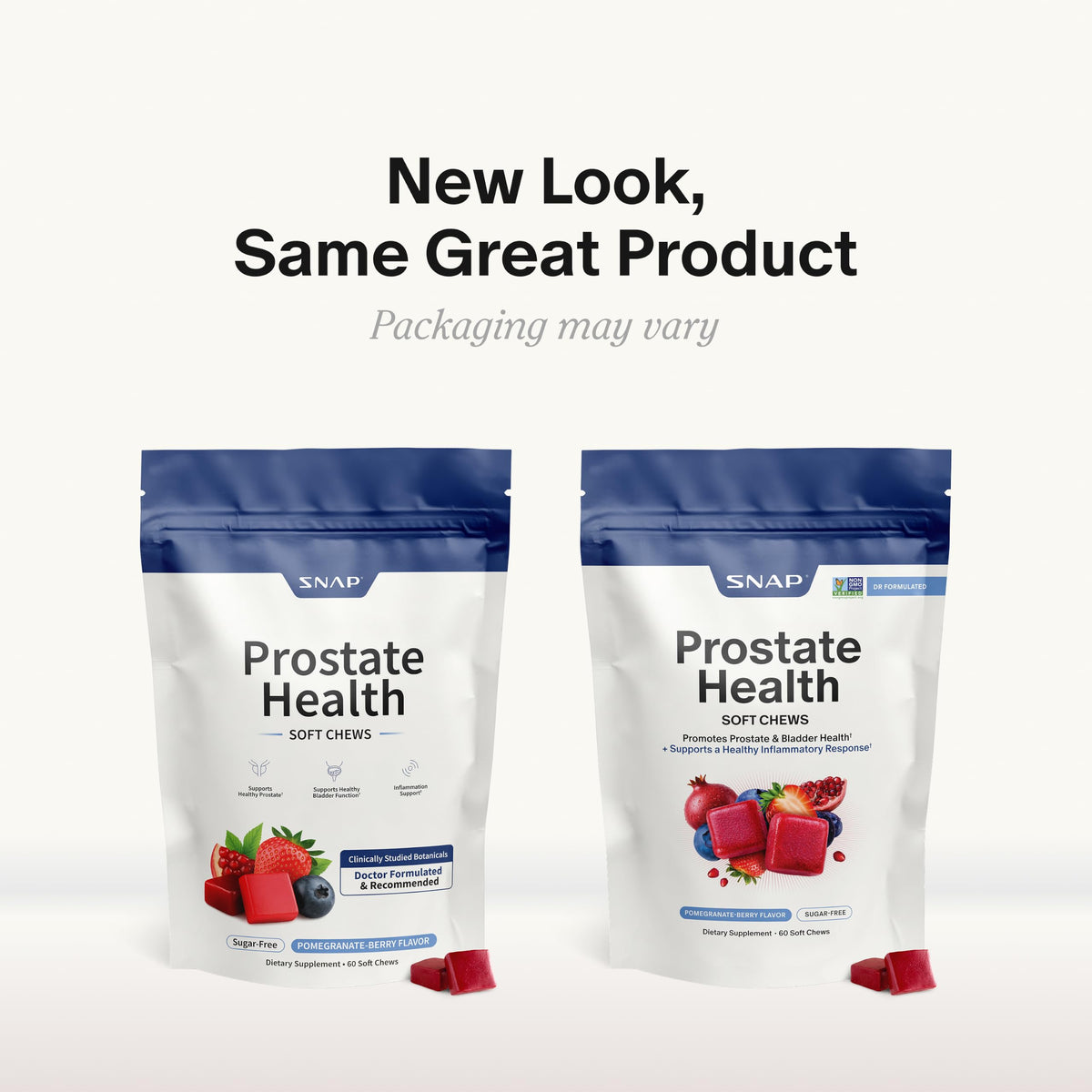 Peach Beets Gummies + Prostate Soft Chews B3440