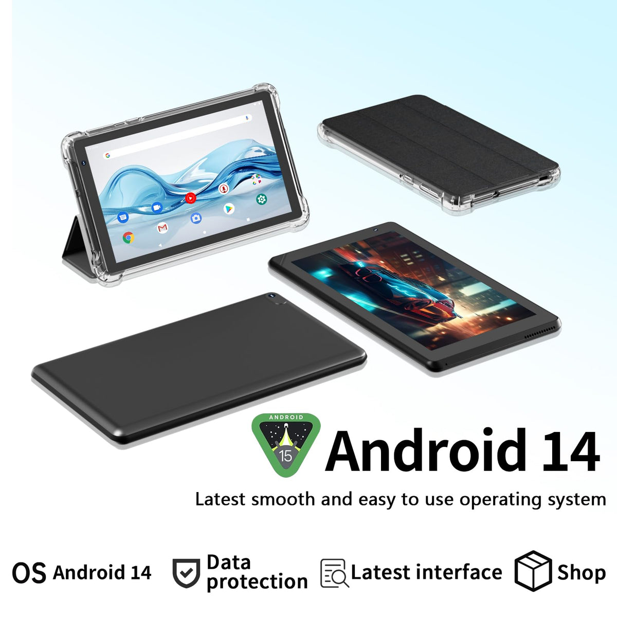 7 Inch Android Tablet with Case W915
