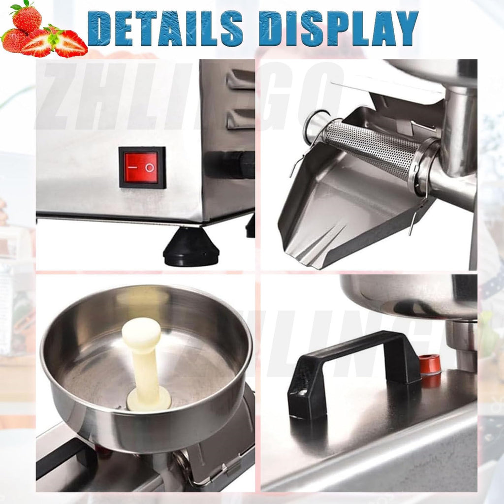 450W Stainless Steel Electric Tomato Strainer V502205