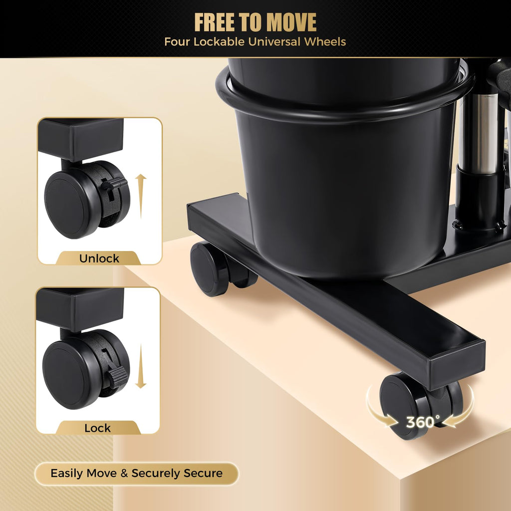 Portable Shampoo Basin with Electric Pump and Wheel W3775