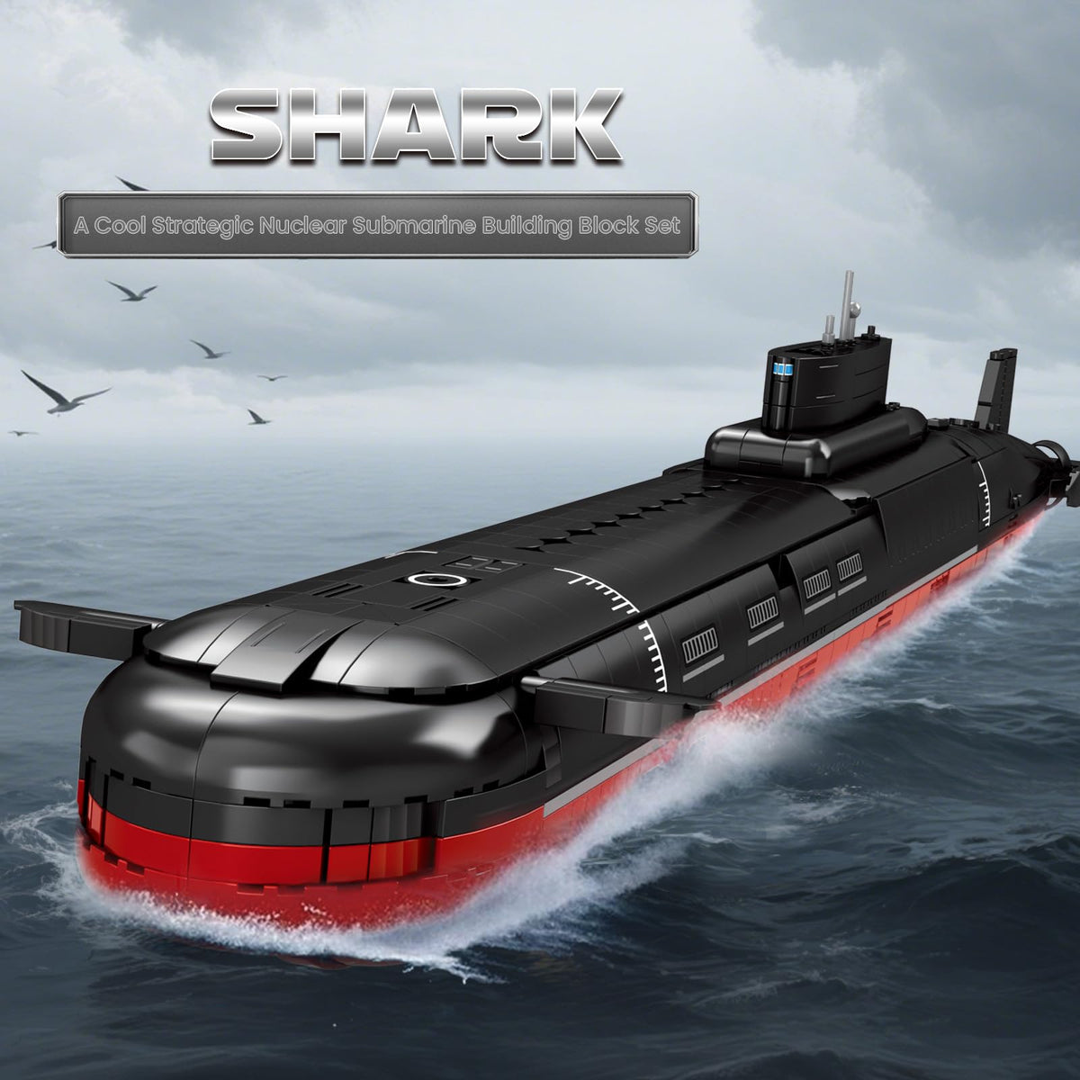 Nuclear Submarine Building Set N15048