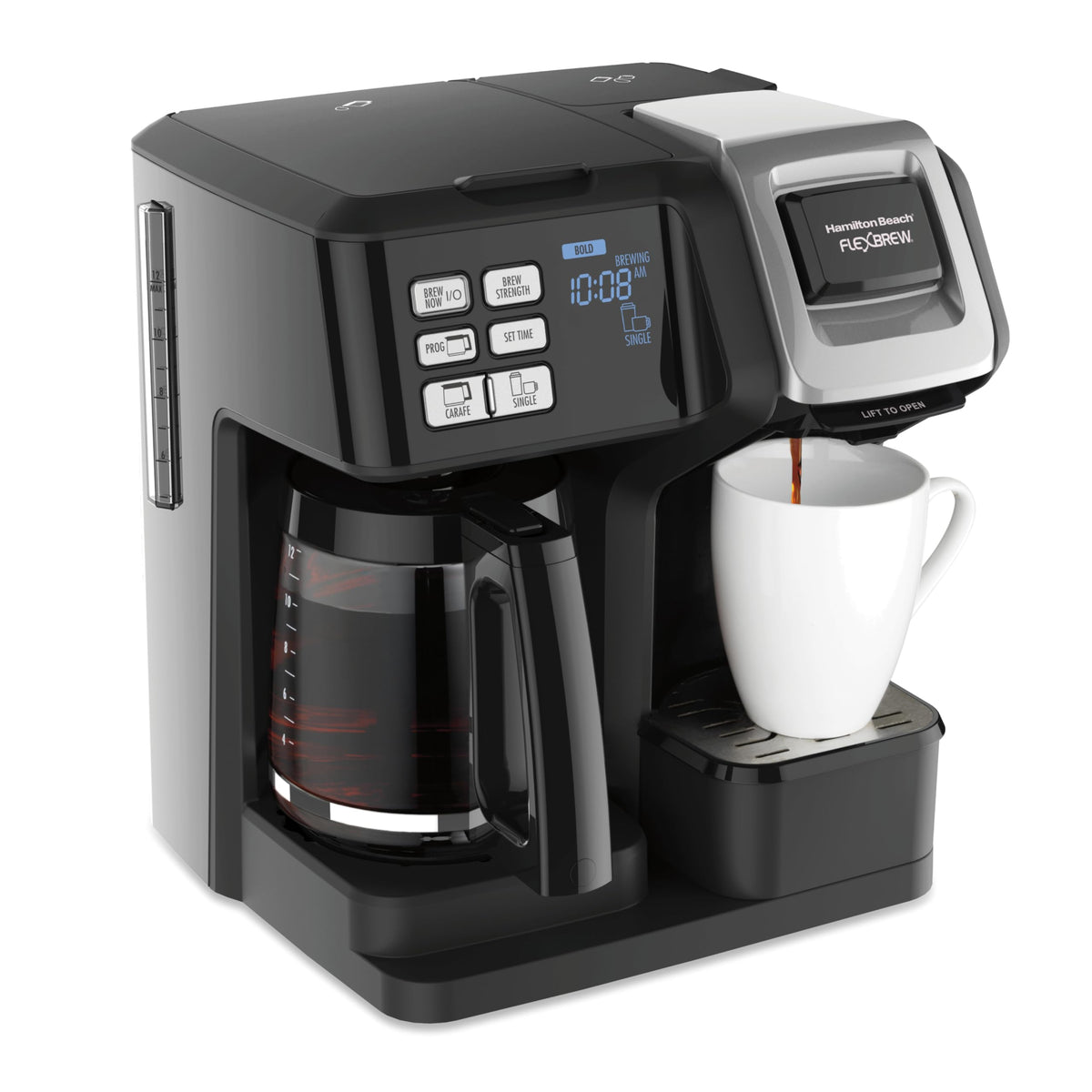 2-Way Drip & Single Serve Coffee Maker Y1508