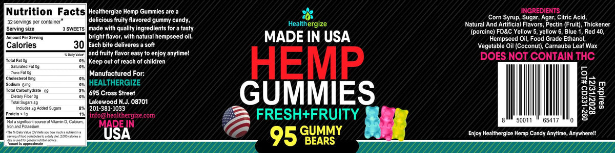 Hemp Gummies U53505