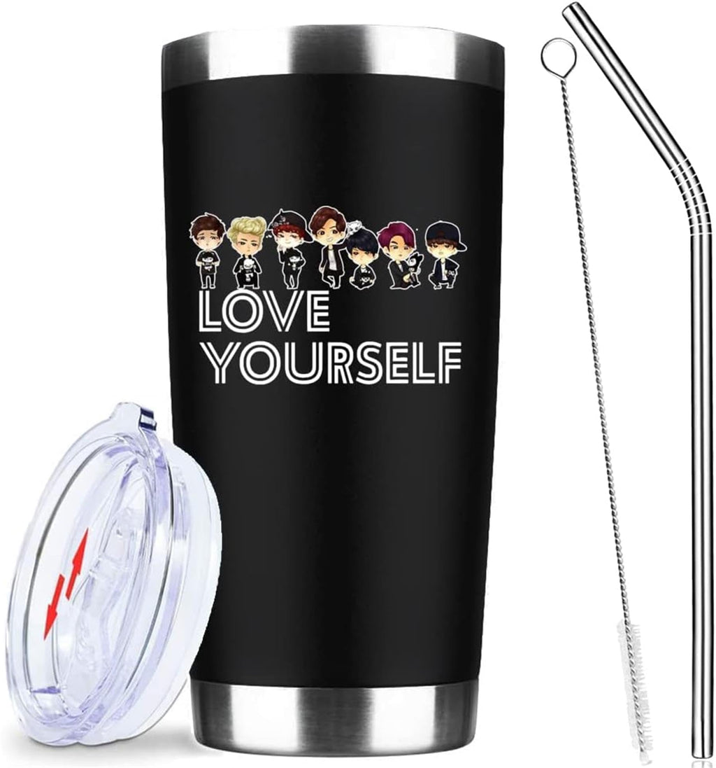 20oz Insulated Stainless Steel Tumbler with Lid I74202