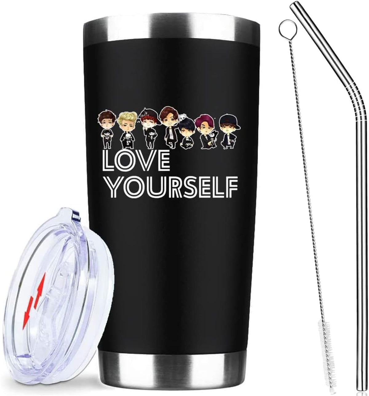20oz Insulated Stainless Steel Tumbler with Lid I74202