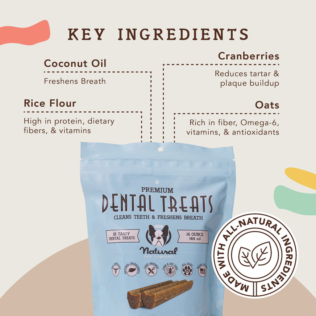 Dental Chews for Dogs 18 Count Q621350