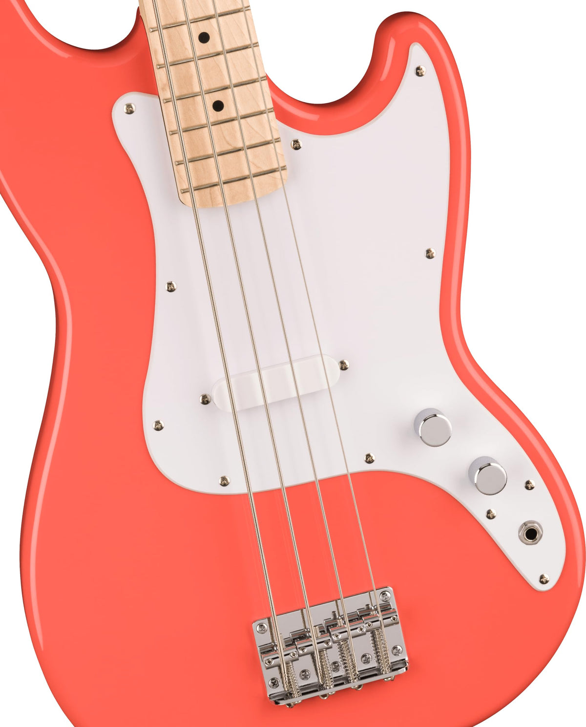 Tahitian Coral Maple Fingerboard Bass Q16285
