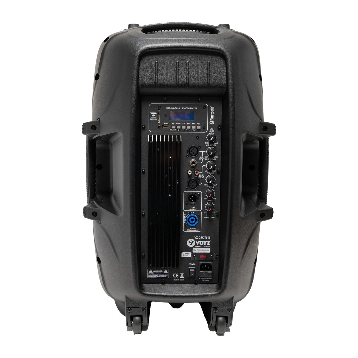 2000 Watt Bluetooth Portable Speaker with Wireless Microphone Q4897