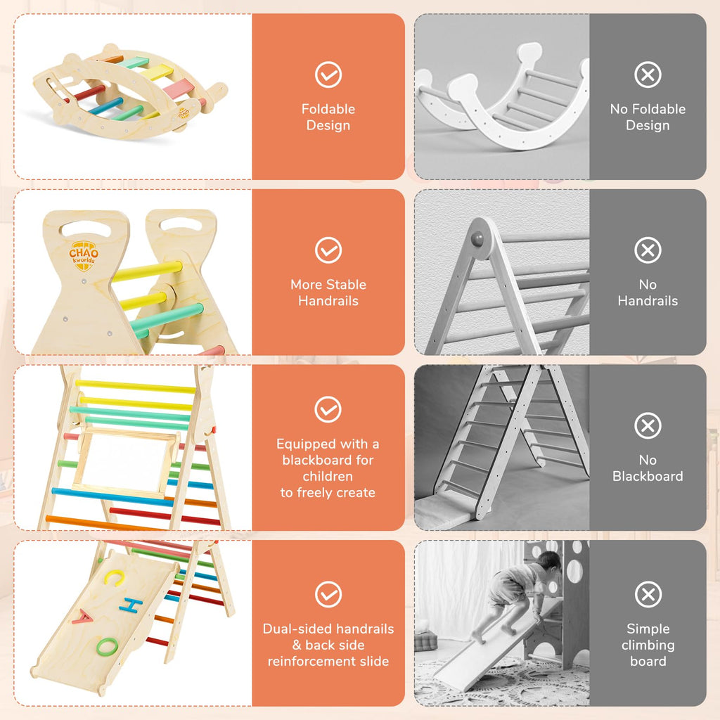 Montessori Toddler Climbing Toys Indoor J240