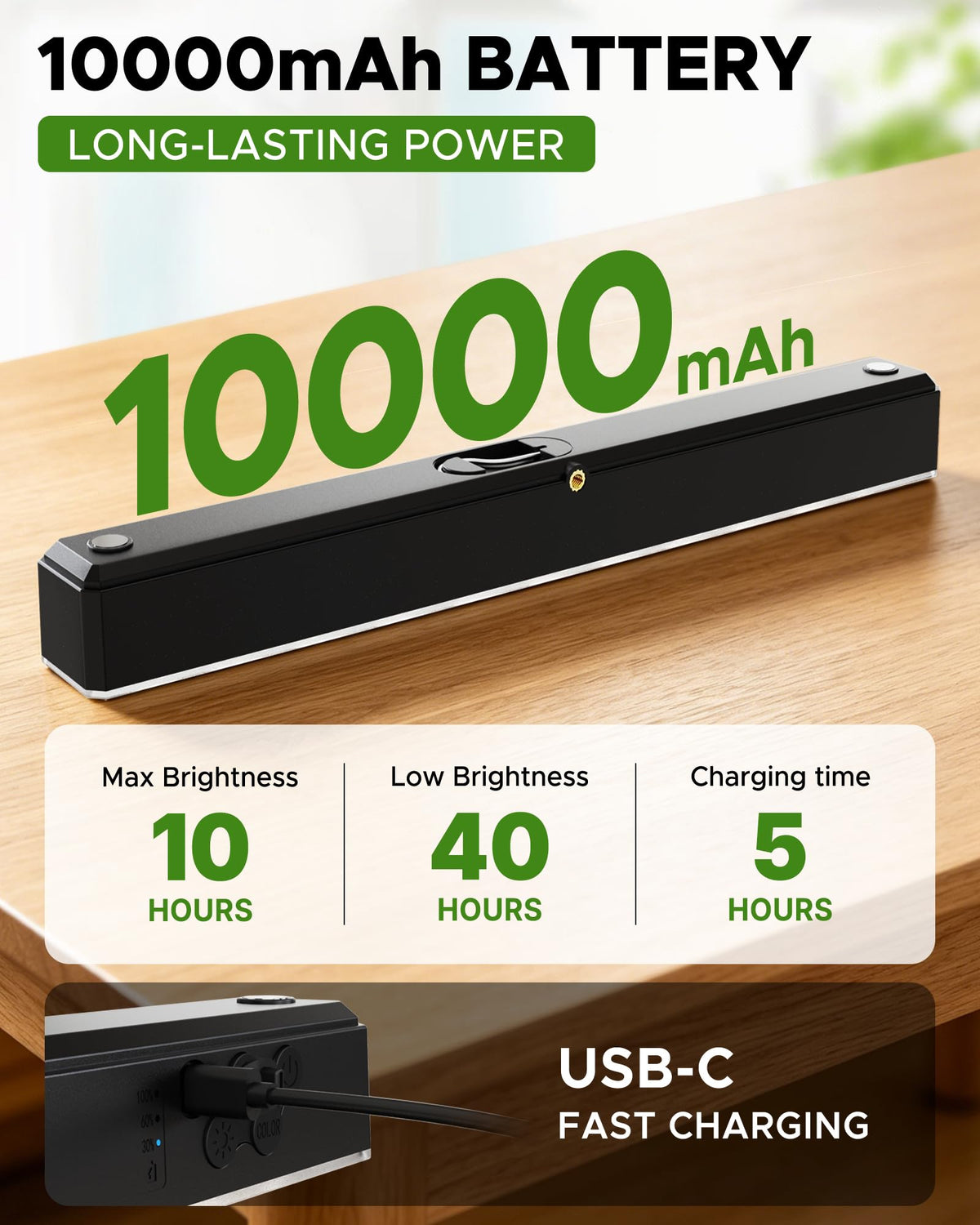 Rechargeable Magnetic LED Light Bar Z3810