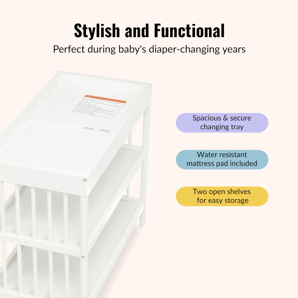 White Changing Table K198
