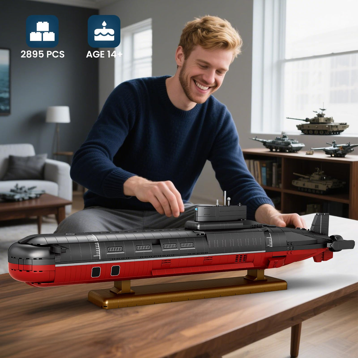 Nuclear Submarine Building Set N15048