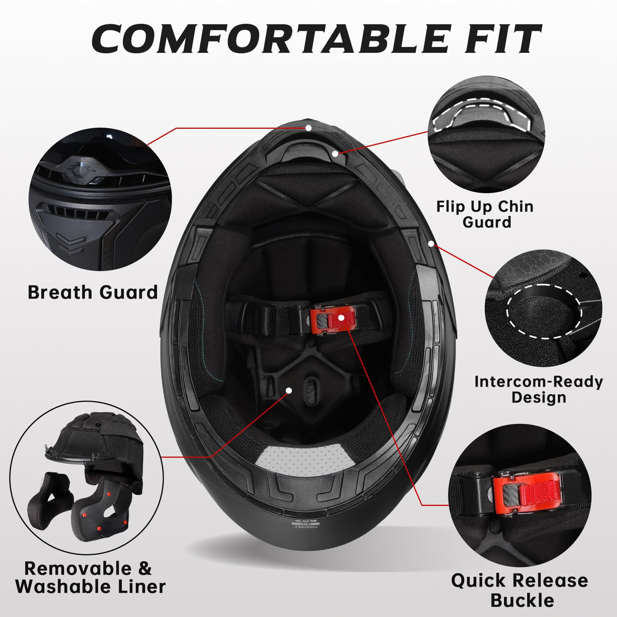 Flip Up Modular Helmet A240