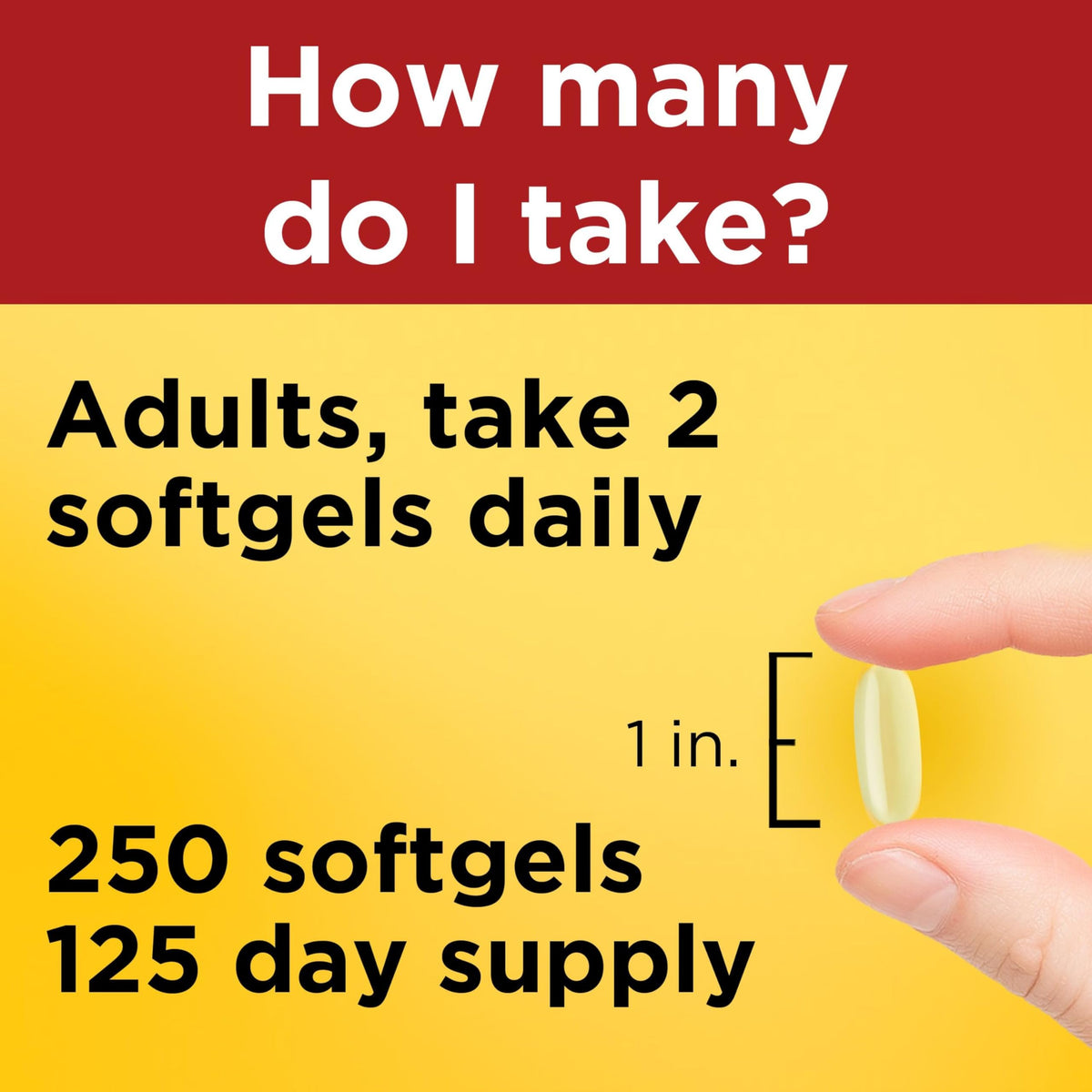 Fish Oil Omega 3 Supplements 1000mg Softgels A72684